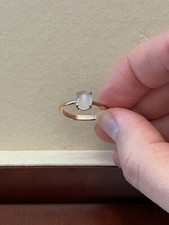 NEW - S925 Sterling Silver Ring with Genuine Grade A Burma Jadeite Adjustable