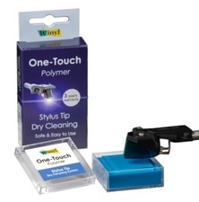 Vinyl Needle Cleaner One Touch Polymer Stylus Tip Dry Cleaning WOT-P
