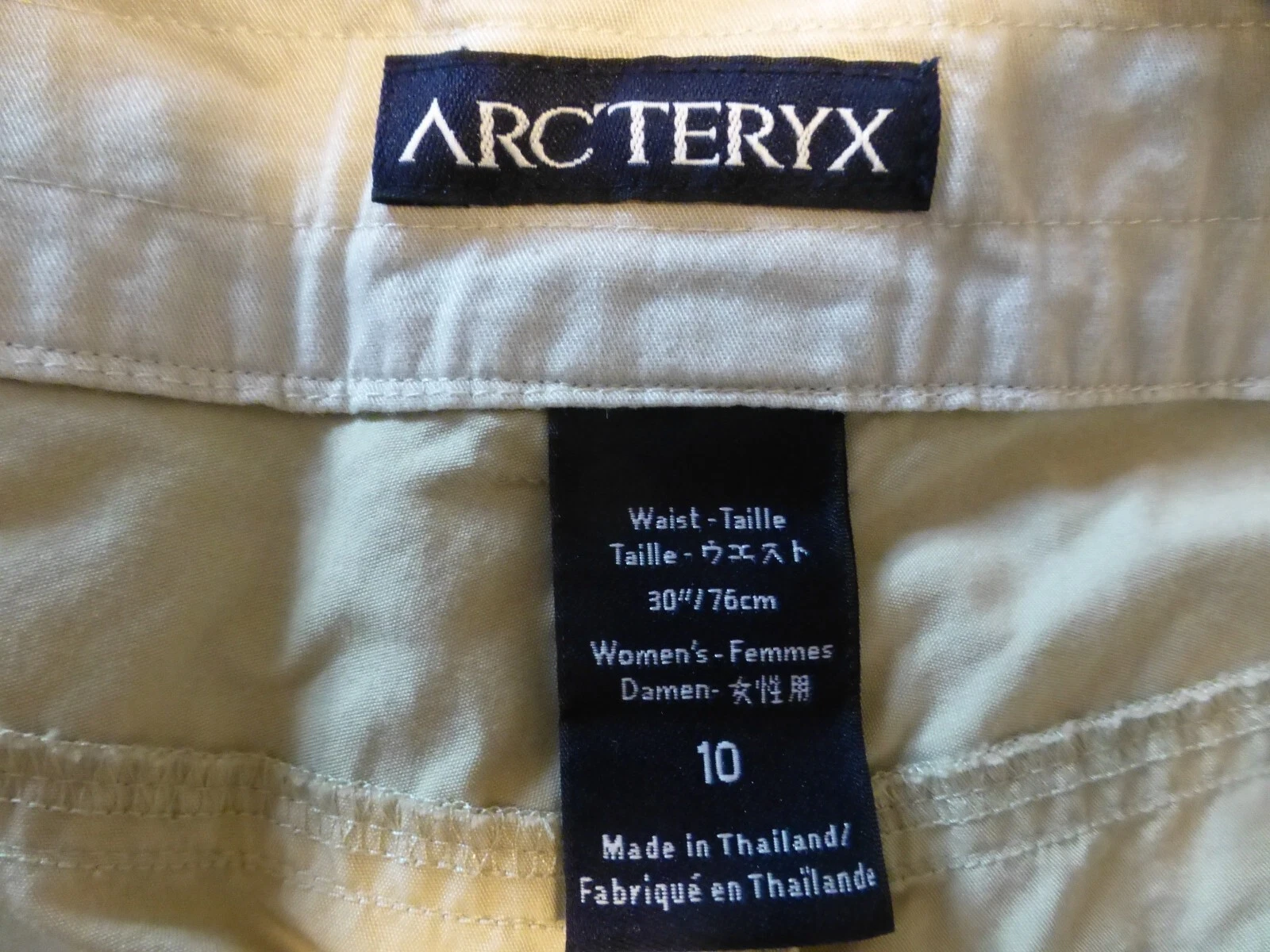 arcteryx cargo pockets hiking excellent shorts