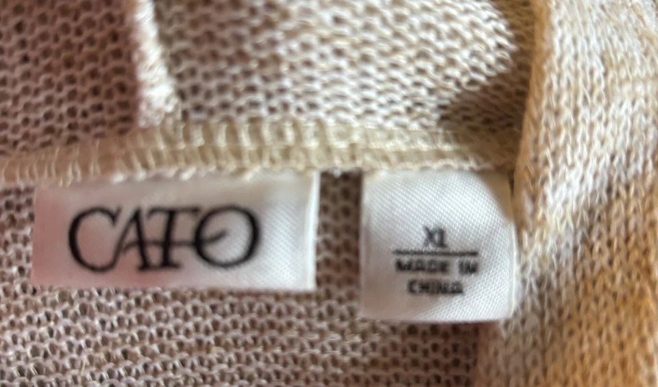 Cárdigan estampado azteca Cato XL Foto 3 de 4