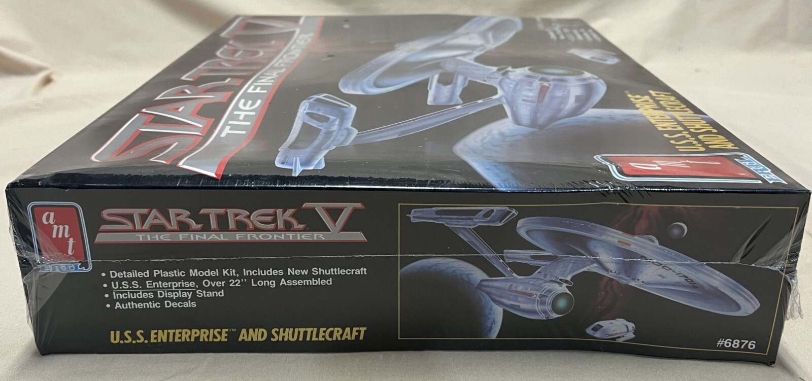 AMT ERTL 1/537 Scale Star Trek V USS Enterprise & Shuttlecraft Model ...