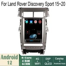 Car Android Gps Navigation Wifi 12.1" For Land Rover Discovery Sport 15~20 Radio