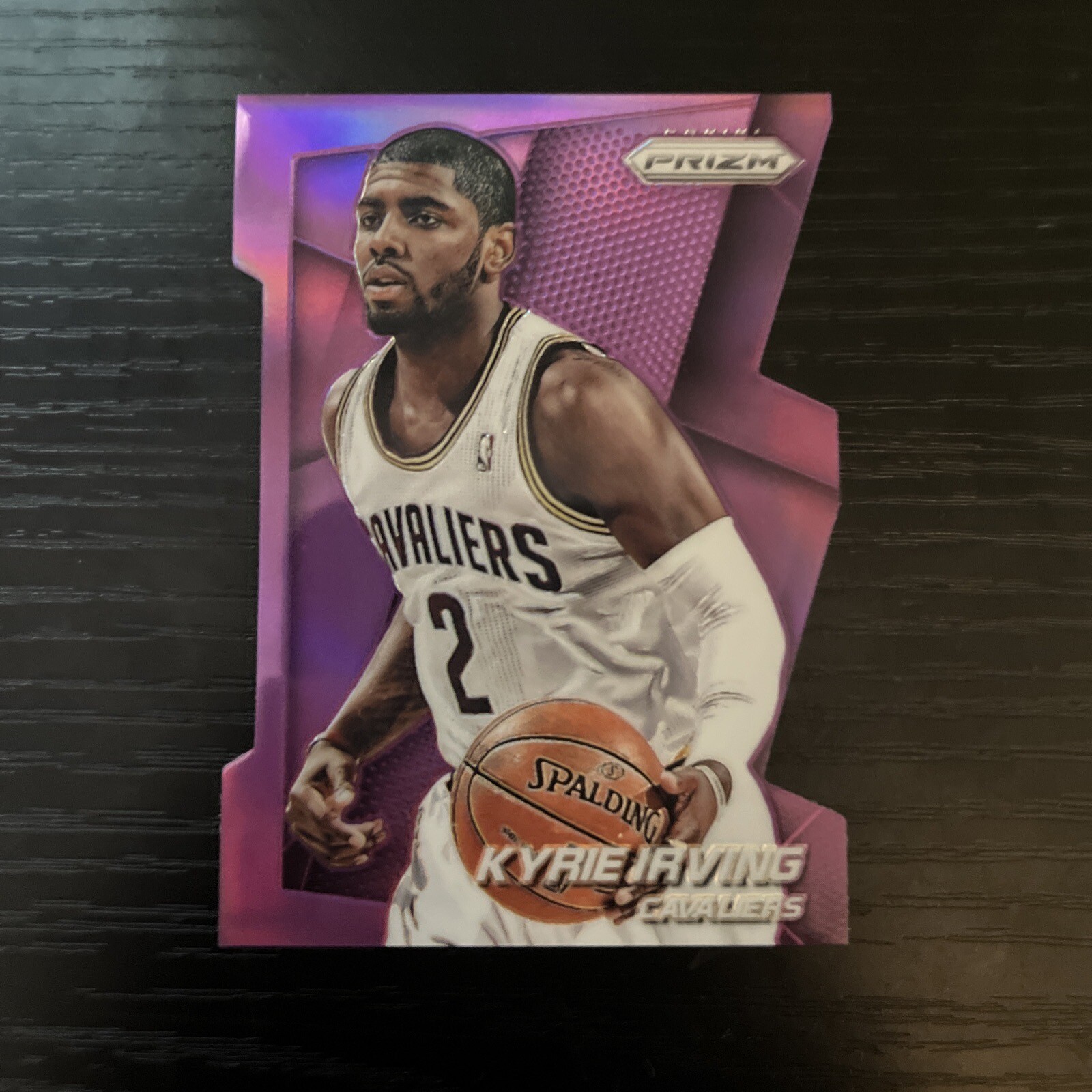 2014-15 Panini Purple Prizm Die-Cut Kyrie Irving Cleveland Cavaliers /139 MINT