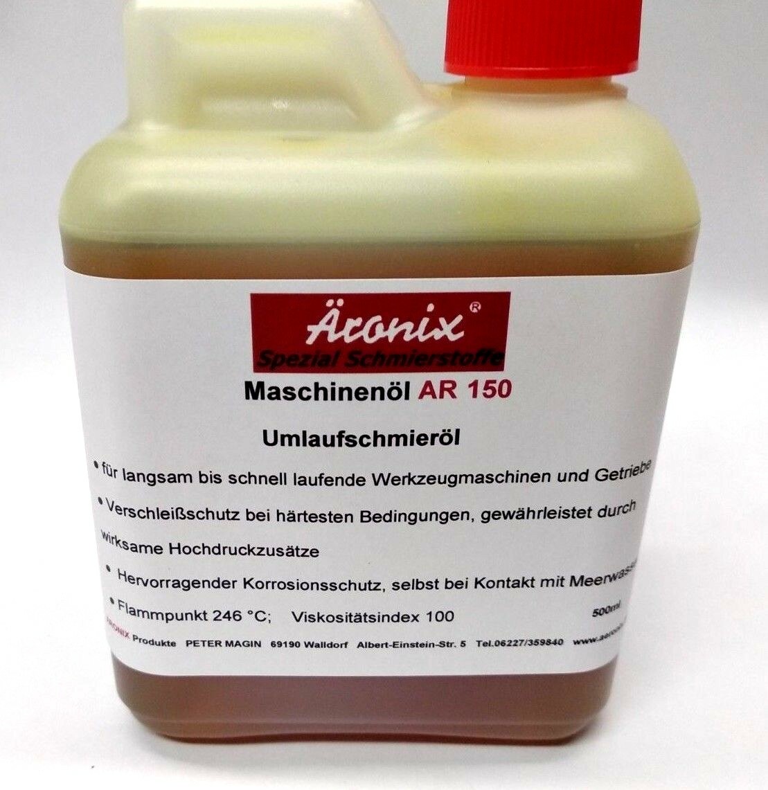 40 €/ L) 500ml Äronix Sintetico Olio Armi Olio Lubrificante -55°C +150°C - Foto 4