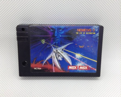 Gradius 3 Nemesis 3 the Eve of Destruction Cartridge only MSX/MSX