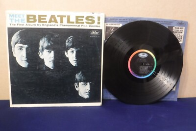 Meet The Beatles, 1964 Capitol Records T 2047 Mono, Los Angeles Pressing Rock