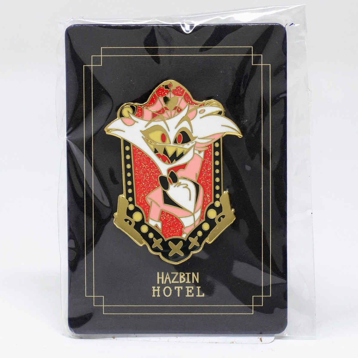 Hazbin Hotel Angel Dust Season One 1 Limited Edition Enamel
