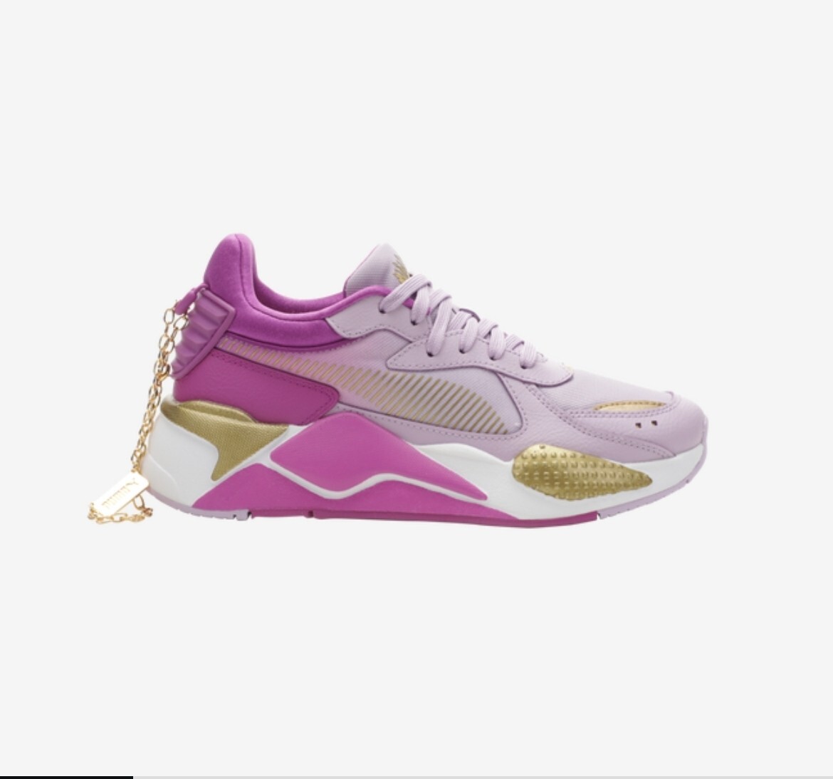 PUMA RS-X Women's I Am Brave Purple Gold 388688-01 Size SZ