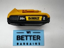 Dewalt 20V DCB203 2.0 AH MAX Lithium-Ion Compact Battery USED Free Shipping