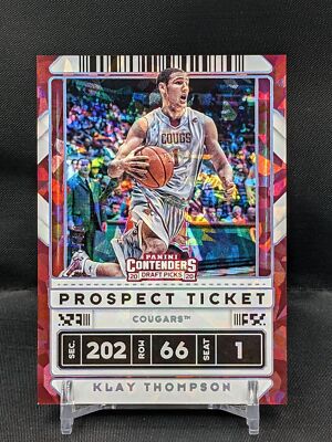 2020 Panini Contenders Draft Picks Klay Thompson #1 Cracked Ice /23