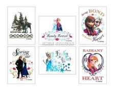 12 Disney Frozen Movie Anna Olaf Elsa Temporary Tattoos Kid Bday Party Bag Favor