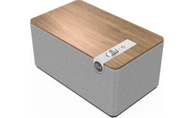 Klipsch The Three Plus Wireless Bluetooth Speaker in Walnut