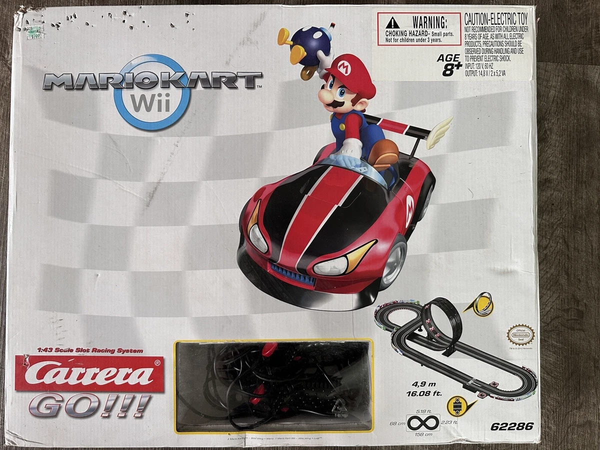 Carrera Go!!! Mario Kart 1:43 Scale Slot Car Racing Set