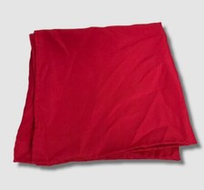  38 Countess Mara Men's Red Solid Pocket Square