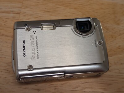 Olympus µ 720 SW 7.1MP Digital Camera - Blue for sale online | eBay