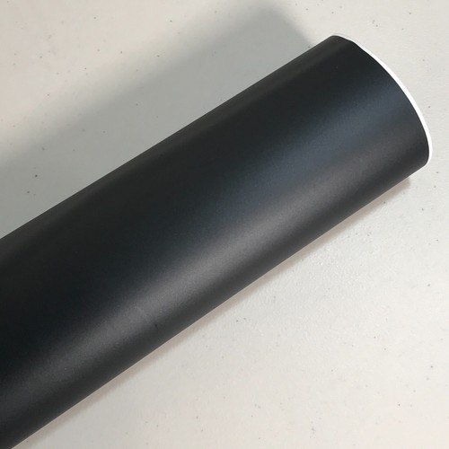 EZAUTOWRAP 1ft X 5ft Premium Ultra Matte Flat Black Vinyl Wrap Film