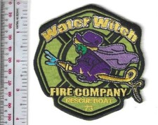 Fire Boat Maryland Port Deposit Water Witch Fire Co Rescue Boat 73 NO TARIFF