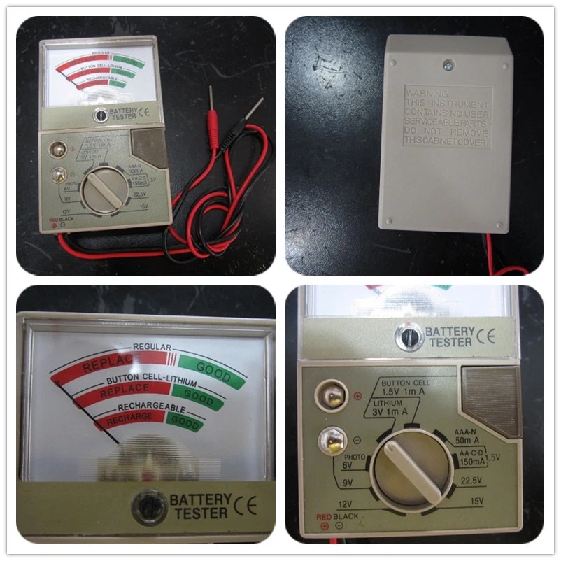 Button Cell Battery Capacity Discharge Tester Multimeter Analyzer - Image 2 of 4