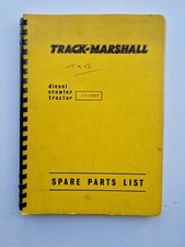 TRACK MARSHALL 56 CRAWER TRACTOR PARTS CATALOGUE