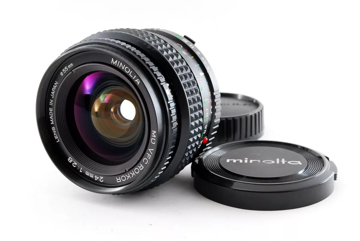 すぐ発送可能! MINOLTA ミノルタ MD VFC ROKKOR 24mm F2.8
