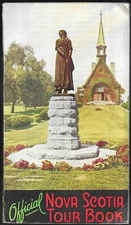 Vintage Nova Scotia Canada Travel Tourist Guide Book 1940s
