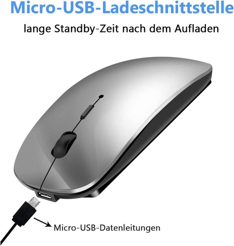 Kabellose Bluetooth Maus für MacBook - Bild 3 von 6