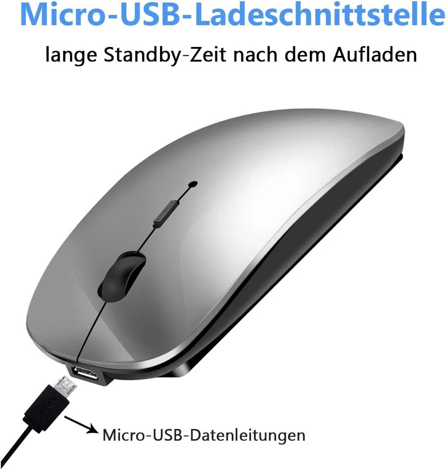 Kabellose Bluetooth Maus für MacBook - Bild 3 von 4