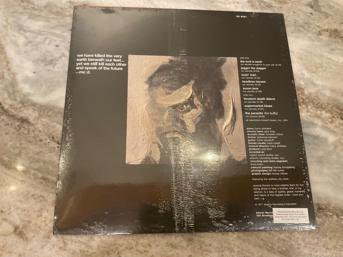 EUGENE McDANIELS LP HEADLESS HEROES OF THE APOCALYPSE 180 Gram RE