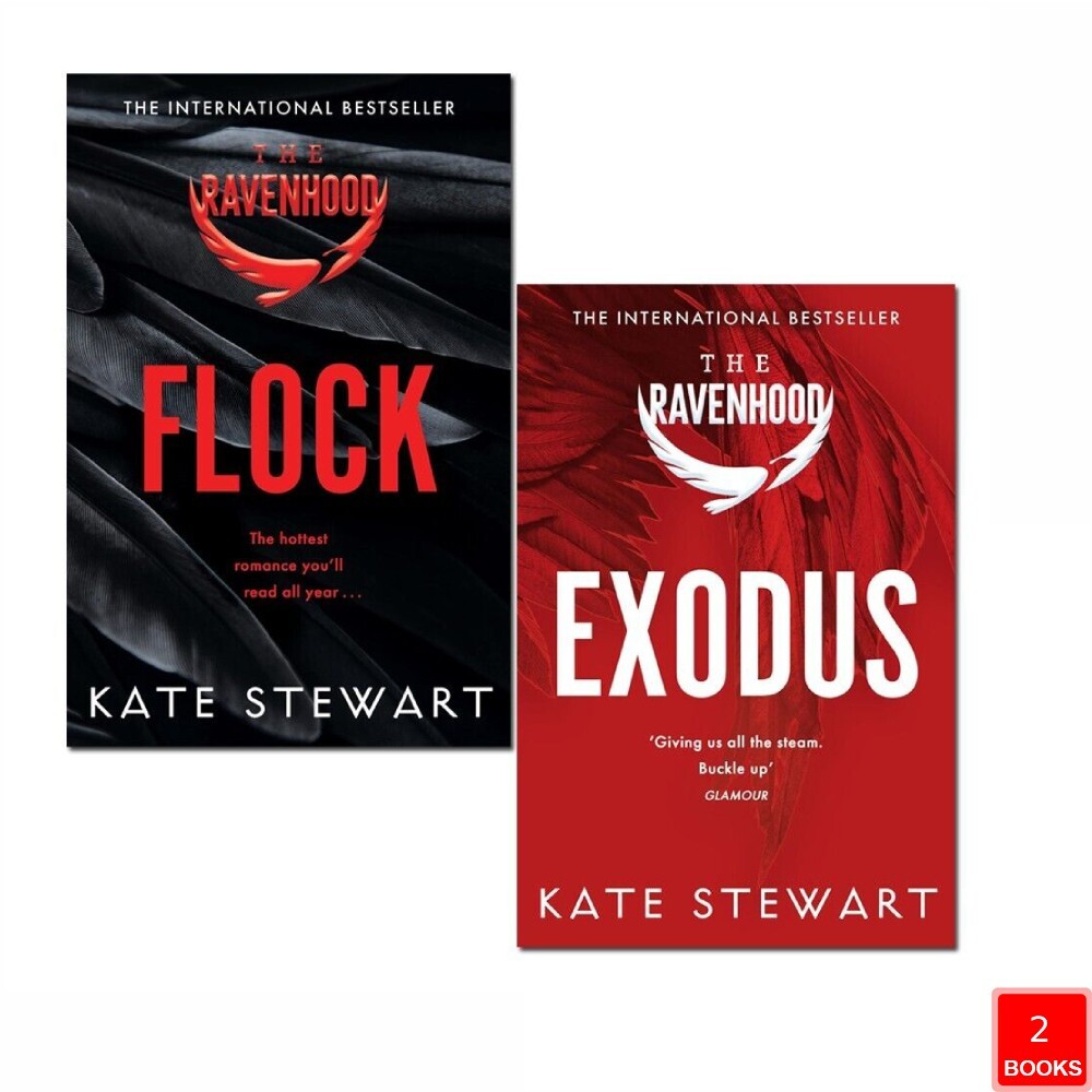 The Ravenhood Series 2 Books Collection Set by Kate Stewart Flock, Exodus