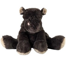 Large Hippopotamus Hippo Plush Floppy Understuffed Stuffed Animal 15  Gift Toy
