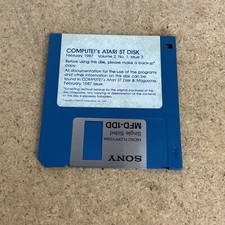 Compute  s Atari ST Disk Volume 2 No. 1 Issue 3