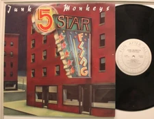 Junk Monkeys Lp 5 Star Fling On After 9 - Vg+ Or Better / Vg+ Or Better