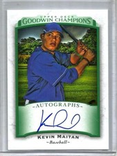 Kevin Maitan 2017 Upper Deck Goodwin Champions Autograph Rookie