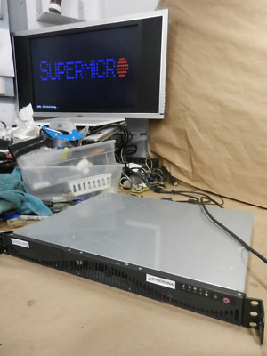 Supermicro X10SLL-F Server  512-3 * Xeon E3-1231 v3 CPU @ 3.40Ghz / 16GB ECC RAM