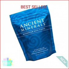 Ancient Minerals Magnesium Bath Flakes of Pure Genuine Zechstein Chloride - Rese