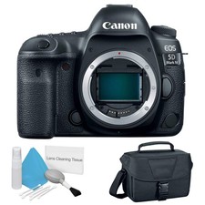 Canon EOS 5D Mark IV Full Frame Digital SLR Camera Body - Bundle with Canon