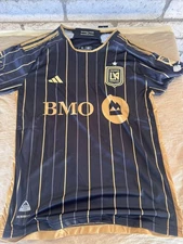 2025 LAFC Son Heung Black/Home Jersey - Youth XL - adult small