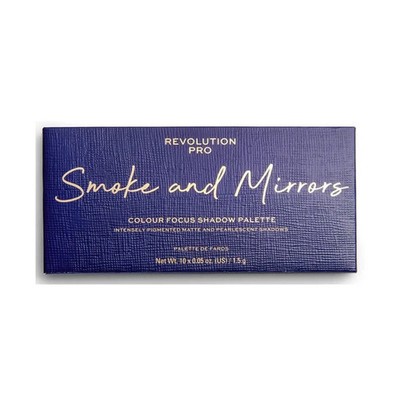 Revolution Pro Smoke & Mirrors Lidschattenpalette. 10 Farbtöne .