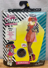 LOL Surprise OMG Neonlicious Halloween Costume Child Size Small -New In Package