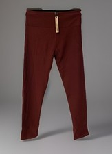 COCO  CARMEN Leggings, Women  s, Wine Colored, New With Tags, Size L/XL