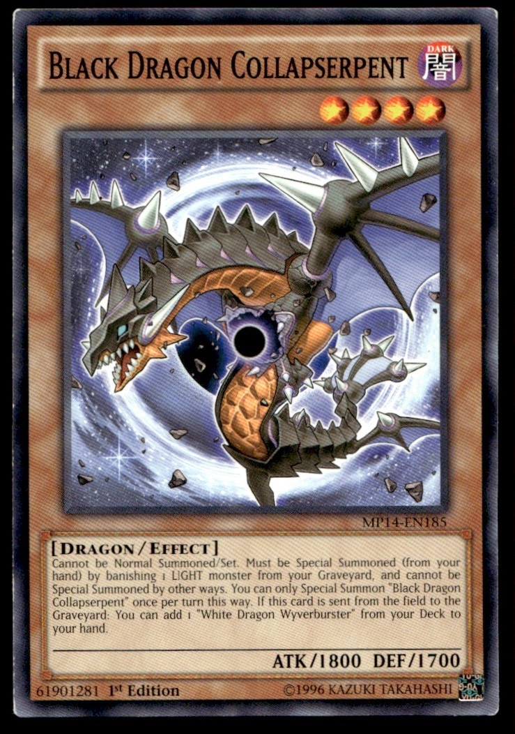 Black Dragon Collapserpent - MP14-EN185 - 1st Edition - YuGiOh | Buy 3 Get 5 Fre