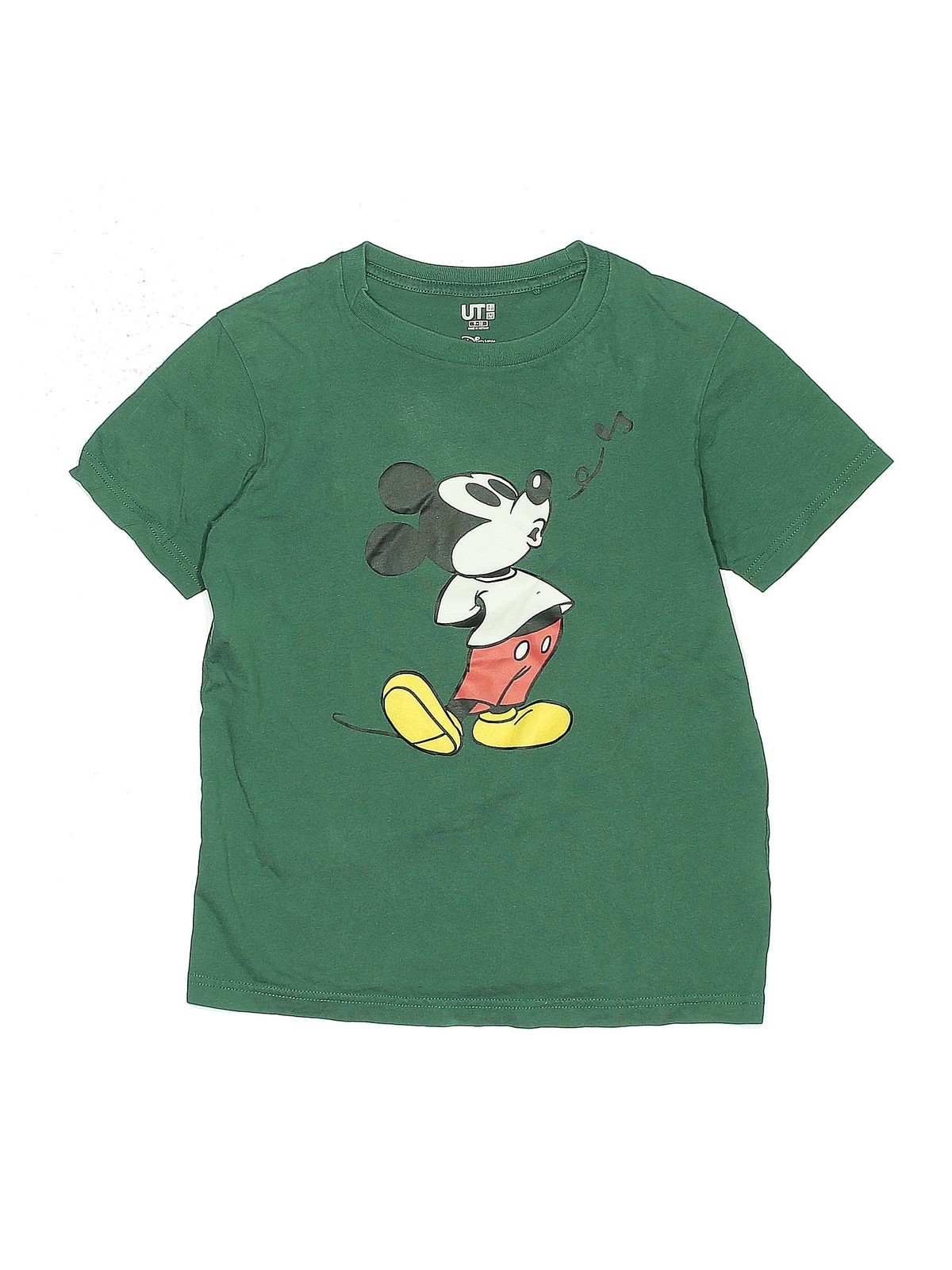 UT for Uniqlo Boys Green Short Sleeve T-Shirt 9