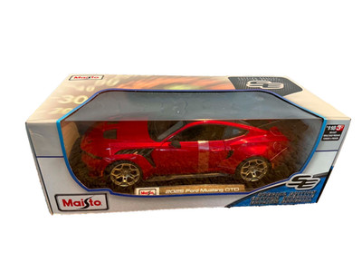 Maisto 1:18 2025 Ford Mustang GTD RED Diecast Special Edition - New