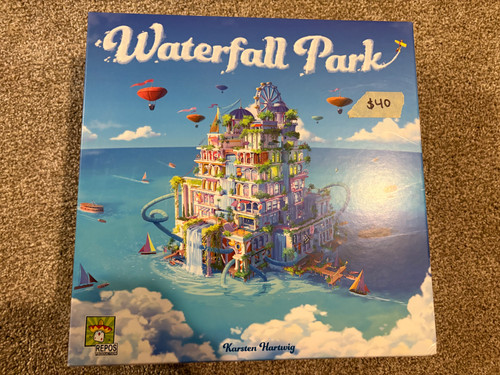 Waterfall Park Board Game - Barely Used - Exciting Game!