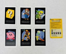 Nintendo 3 DS Full Set AR Cards Mario Kirby Zelda Pikmin Authentic 