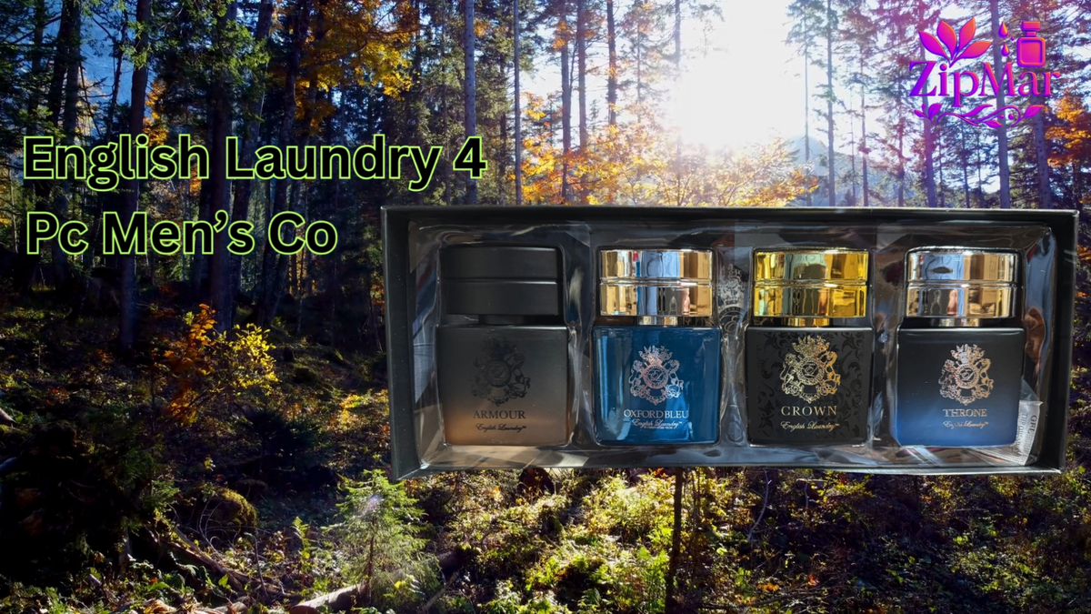 English Laundry Cologne Gift Set EDP Spray 4x20ml Armour Oxford