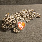 Ty Beanie Babies “Freckles” Leopard Plush Vintage 1996 Style 4066 DOB 6-3-96