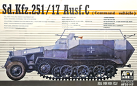 AFV35117 _V Afv Club 1/35 Sd.Kfz.251/17 Ausf. C Command Vehicle