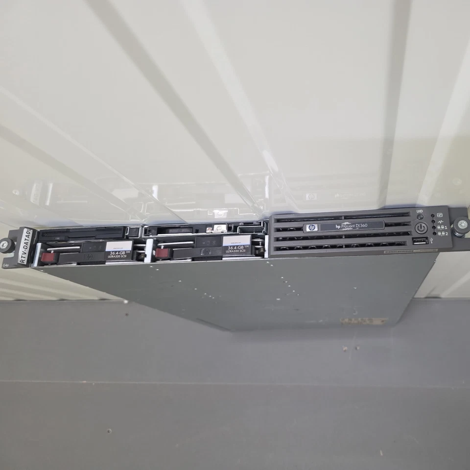 HP ProLiant DL360 G4 Xeon 64-Bit 3.4GHz 2GB Ram 1U Server 368134-421 - Image 3 of 4