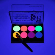 1Pc Halloween Stage Performances UV Face Paint Waterbased Paint Washable Raves